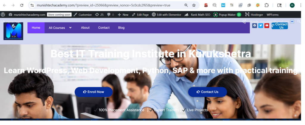 Best IT Training Institute in Kurukshetra